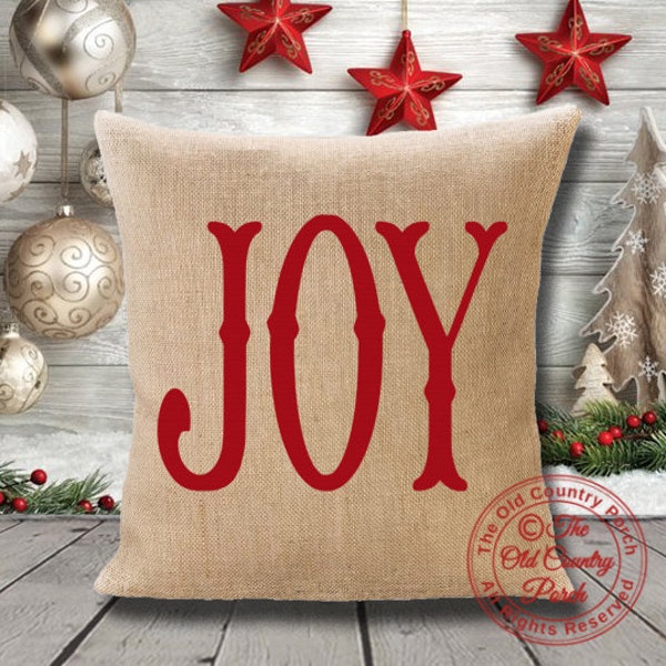 Joy Pillow Etsy