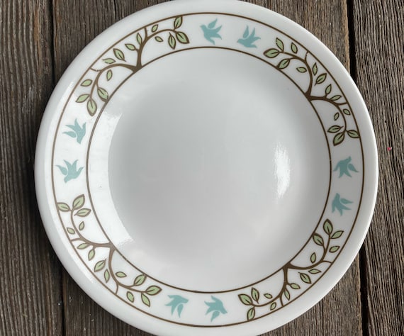 Buy Corelle Broken Dishes Necklace Made From a Broken Corelle Tree Bird Plate China Necklace Elegant China Pendant Eco Friendly Recycled Online in India Etsy