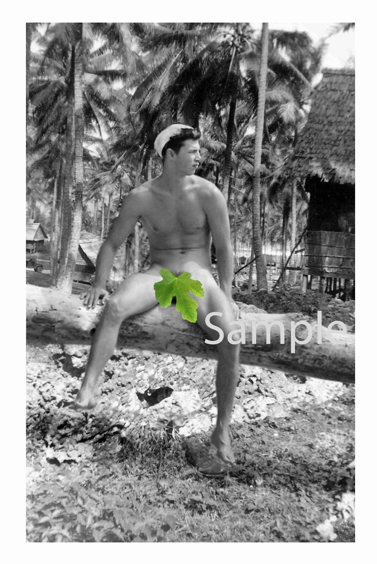 Vintage 1940's Photo Nude Sailor Poses for His Buddy's - Etsy Singapore