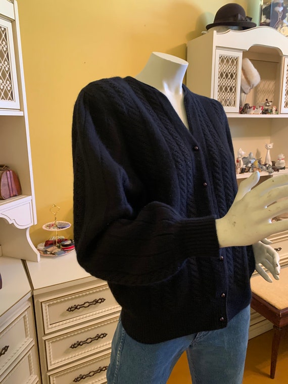 Vintage Adele Joyce wool cardigan. - image 2