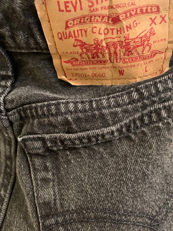 Vintage Levi’s 501 dark wash - image 6