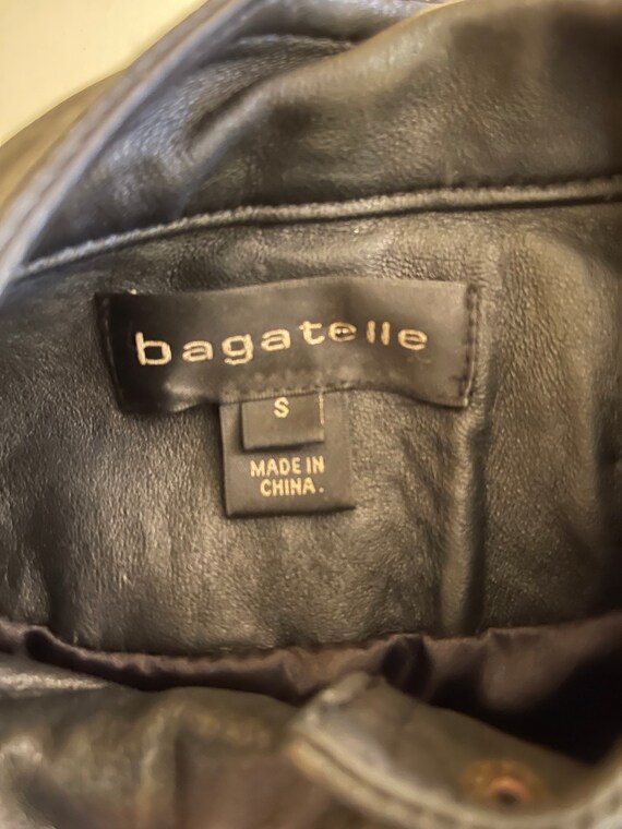 Vintage 80’s Bagatelle genuine leather jacket - image 8