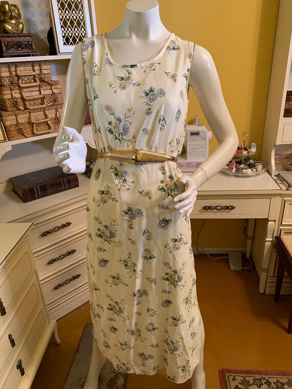 Vintage floral dress - image 2