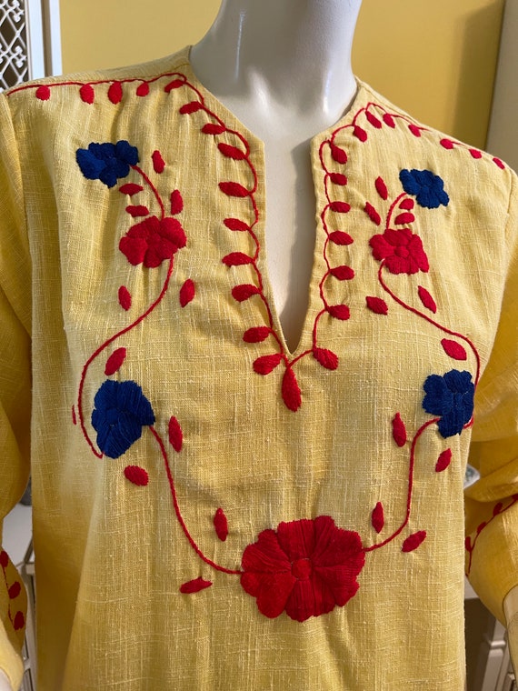 Vintage Ricardo’s embroidered top - image 2