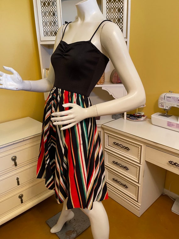 Vintage 90’s  candy stripe dress