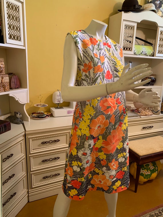 Vintage floral dress - image 1