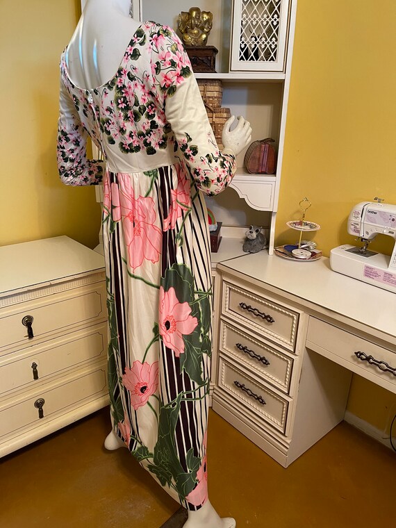 Vintage 60’s California Calliope floral dress - image 9