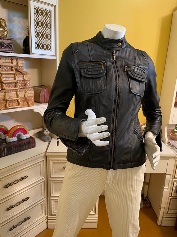 Bagatelle heritage shop leather jacket