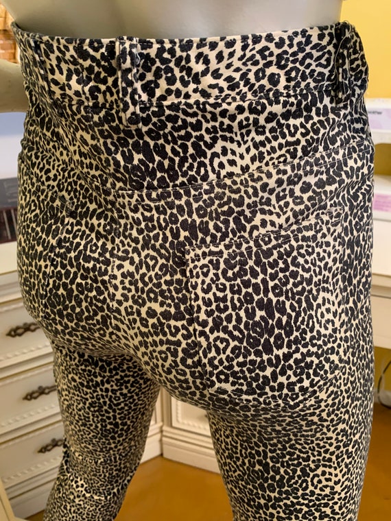 Vintage leopard print pants. - image 2