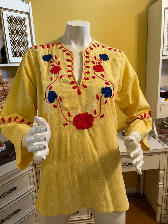 Vintage Ricardo’s embroidered top - image 3
