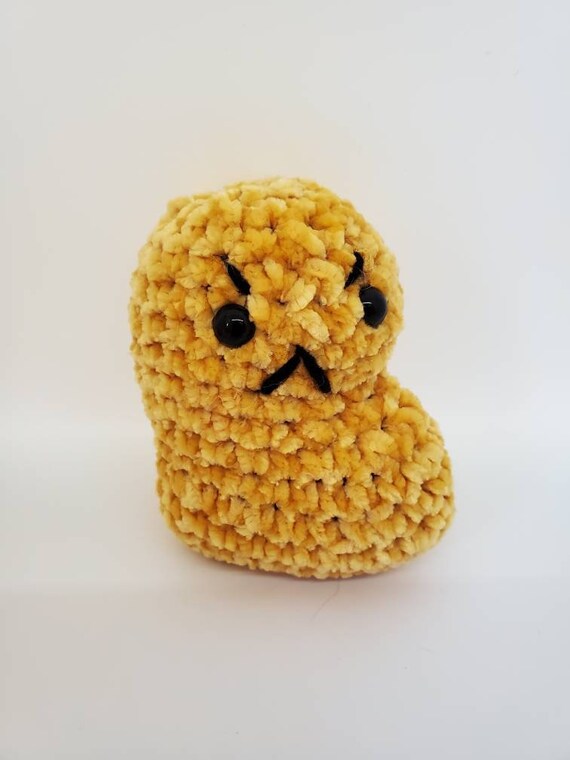 Crochet Chicken Nugget Plush 