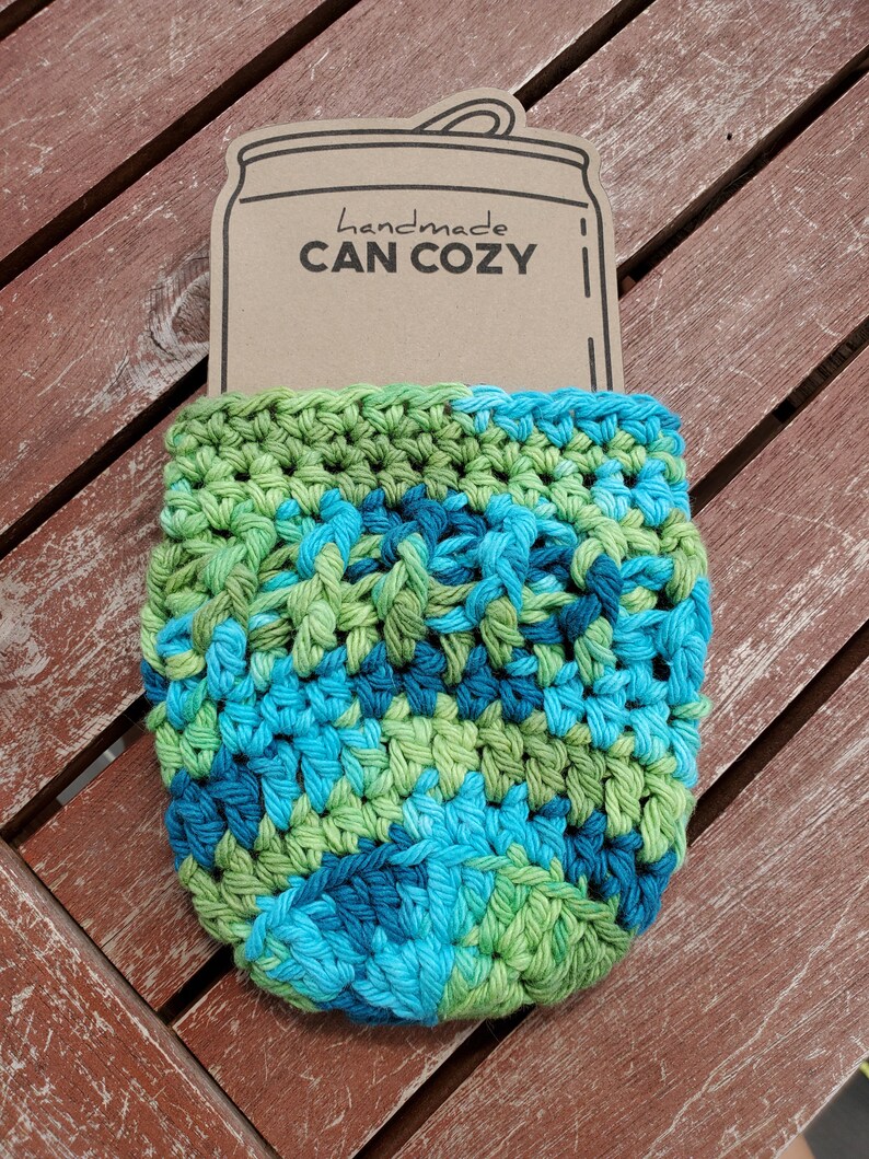 Crochet Can Cozy Pattern PDF Digital Download Can Koozie Etsy