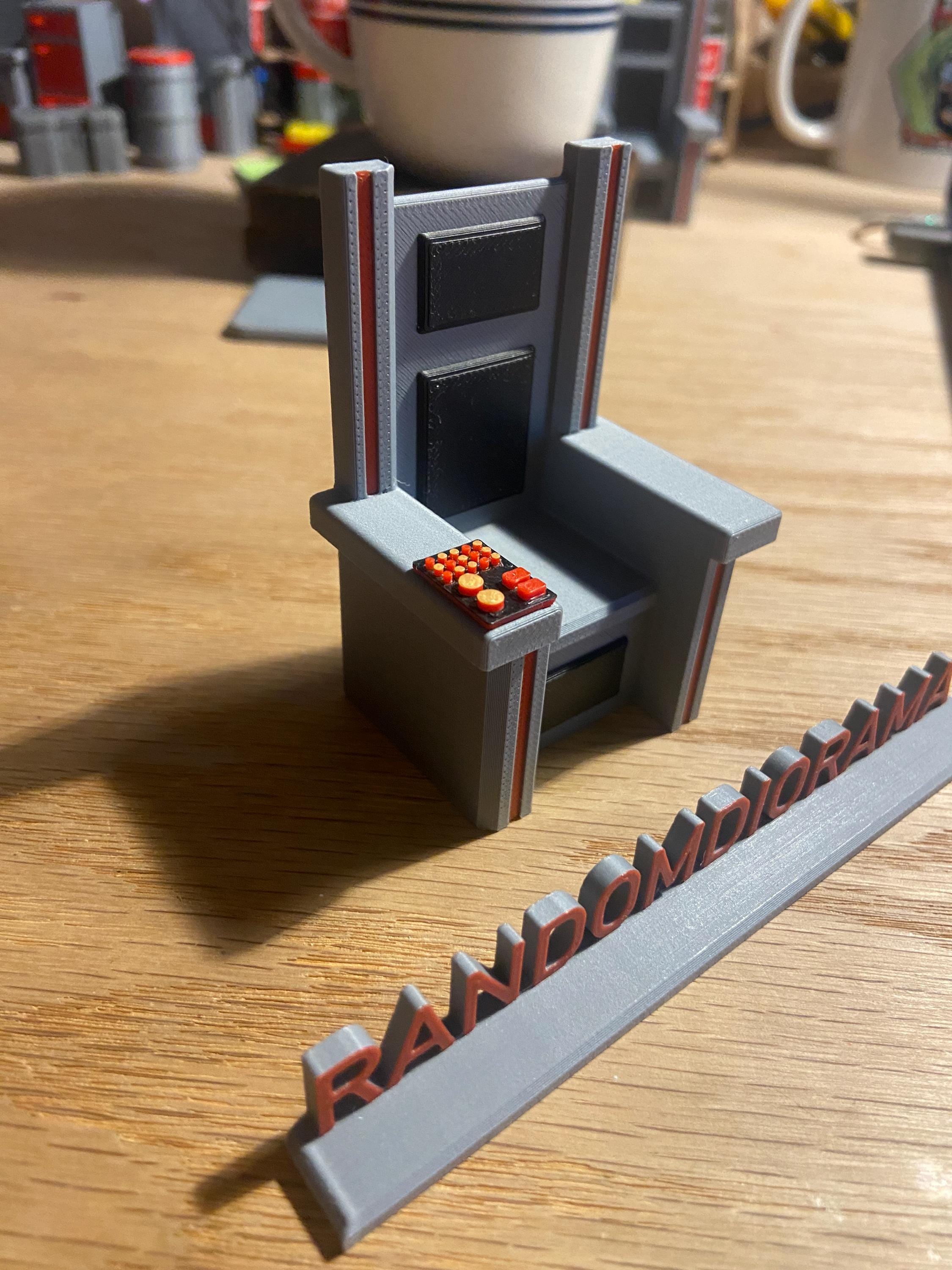 1/18 Scale Sci-fi Command Chair - Etsy