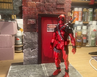 Action figure diorama display for 5-6” figures