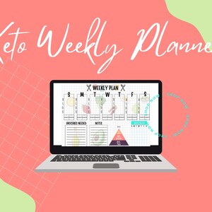 Keto Wochenplaner - Digitale Datei