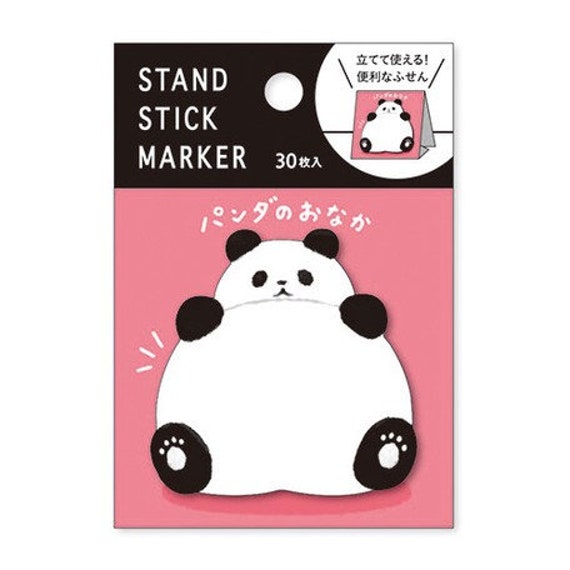 Panda Bear Standing Sticky Note | Medium Panda Bear Standing Sticky Note | Medium