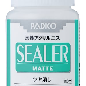 Padico シーラー スーパーマットワニス - 粘土、木材、紙、皮革、金属、樹脂、布用のアクリルポリマーエマルジョンコート