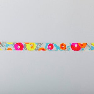 Yuzen Washi Tape - Neon Series #1 (Made in Kyoto, Japan)