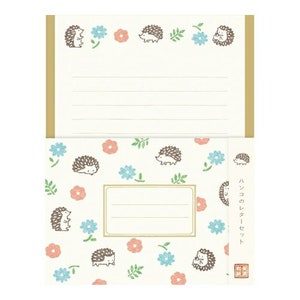 Furukawa Paper Works - Juego de letras Hanko - Erizos