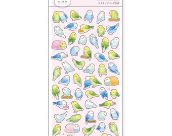 Mind Wave - Sticker Pack - Cute Parakeets