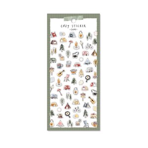 Mind Wave Sticker Pack - Serie Cosy - Camping
