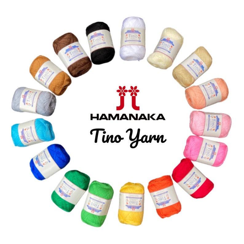 Hamanaka Tino Yarn Perfect for Knitting Crochet and Amigurumi! Peanut Butter #3