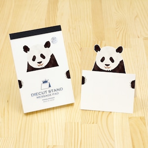 Panda Animal Die-Cut Memo Book Panda Animal Die-Cut Memo Book