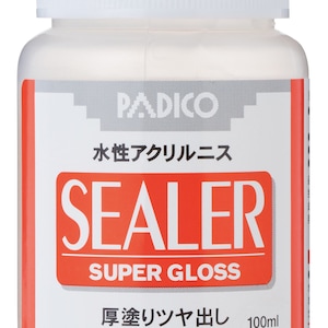 Padico Sealer Super Gloss Varnish - Acrylic Polymer Emulsion Coat for Clay, Wood, Paper, Leather, Metal, Resin and Cloth