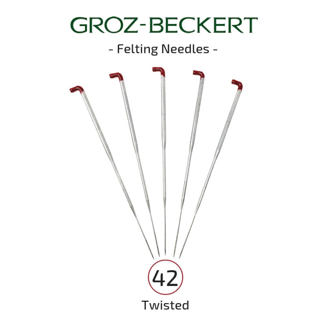 Superb Quality Grozbeckert Felting Needles 42 Gauge Twisted Choose