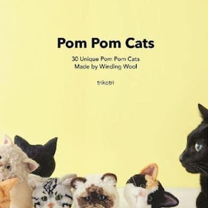 Trikotri Cats Pom Pom Book - English Version