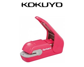 Kokuyo Harinacs Press Staple-free Stapler - Pink