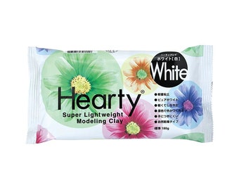 Padico Hearty Air Dry Lightweight Paper Clay - White 180g