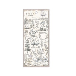 Mind Wave Sticker Pack - Decor Serie - Bosillustratie