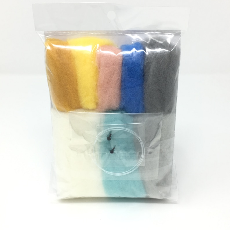 Japanese Hamanaka Aclaine Acrylic Fibre Needle Felting Kit Etsy