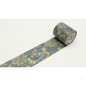 Cinta washi MT x William Morris - Algas (Hecha en Japón)
