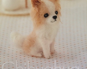 Japanese Hamanaka Chihuahua Needle Felting Kit. (Japanese instructions / English Video Tutorial)