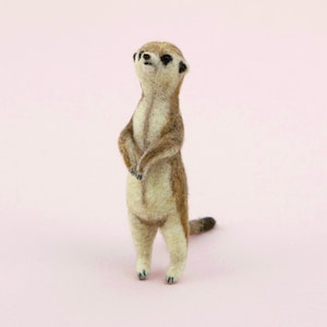 Japanese Hamanaka Needle Felting Kit - Meerkat (English translation included)