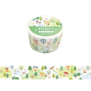 Mind Wave Washi Tape - Soyokaze-no-Mori - Bos in lentebries
