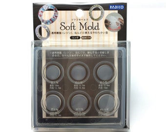 Padico Soft Mold - Rings - Perfect for UV Resin and Clay Crafts - Make Beautiful Jewellery!