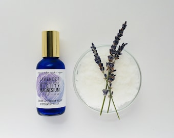 Magnesium Lavender, Organic Magnesium, Magnesium Oil, Sleep Roll On, Restless Legs, Headache, Sore Muscles, Anxiety, PMS, Period Cramps.