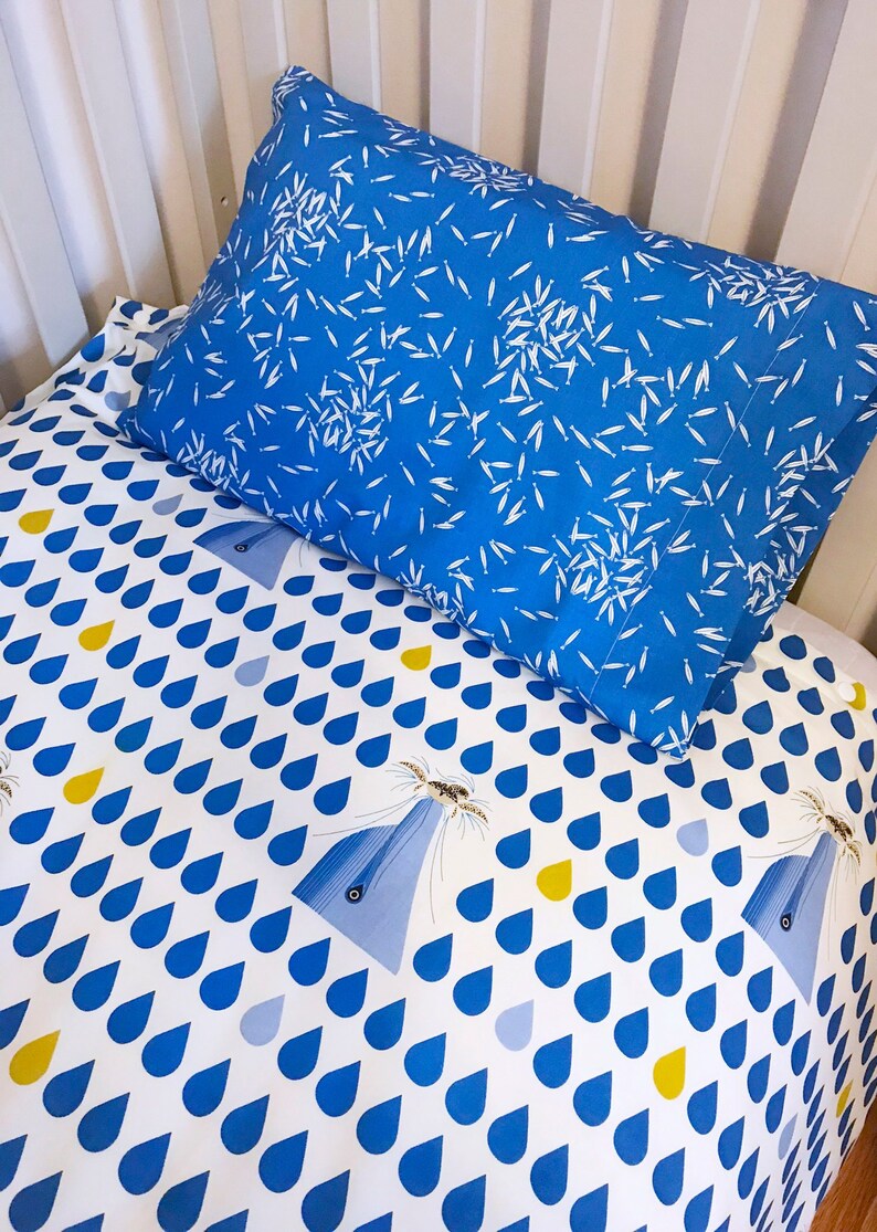 Duvet Toddler Bed Or Crib Size Organic Cotton Reversible Etsy