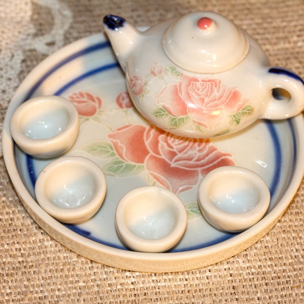 Tiny Tea Set Etsy
