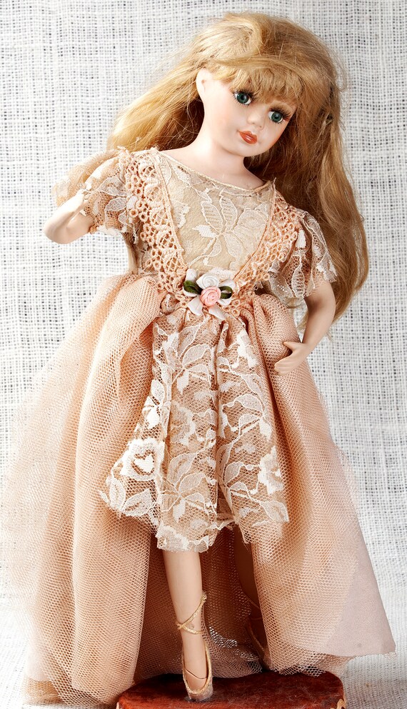 porcelain ballerina doll