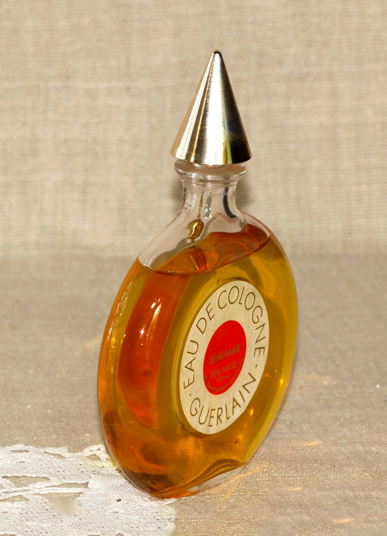 Vintage Shalimar Perfume 6.8 oz 89vol Eau de Cologne 1970s Etsy