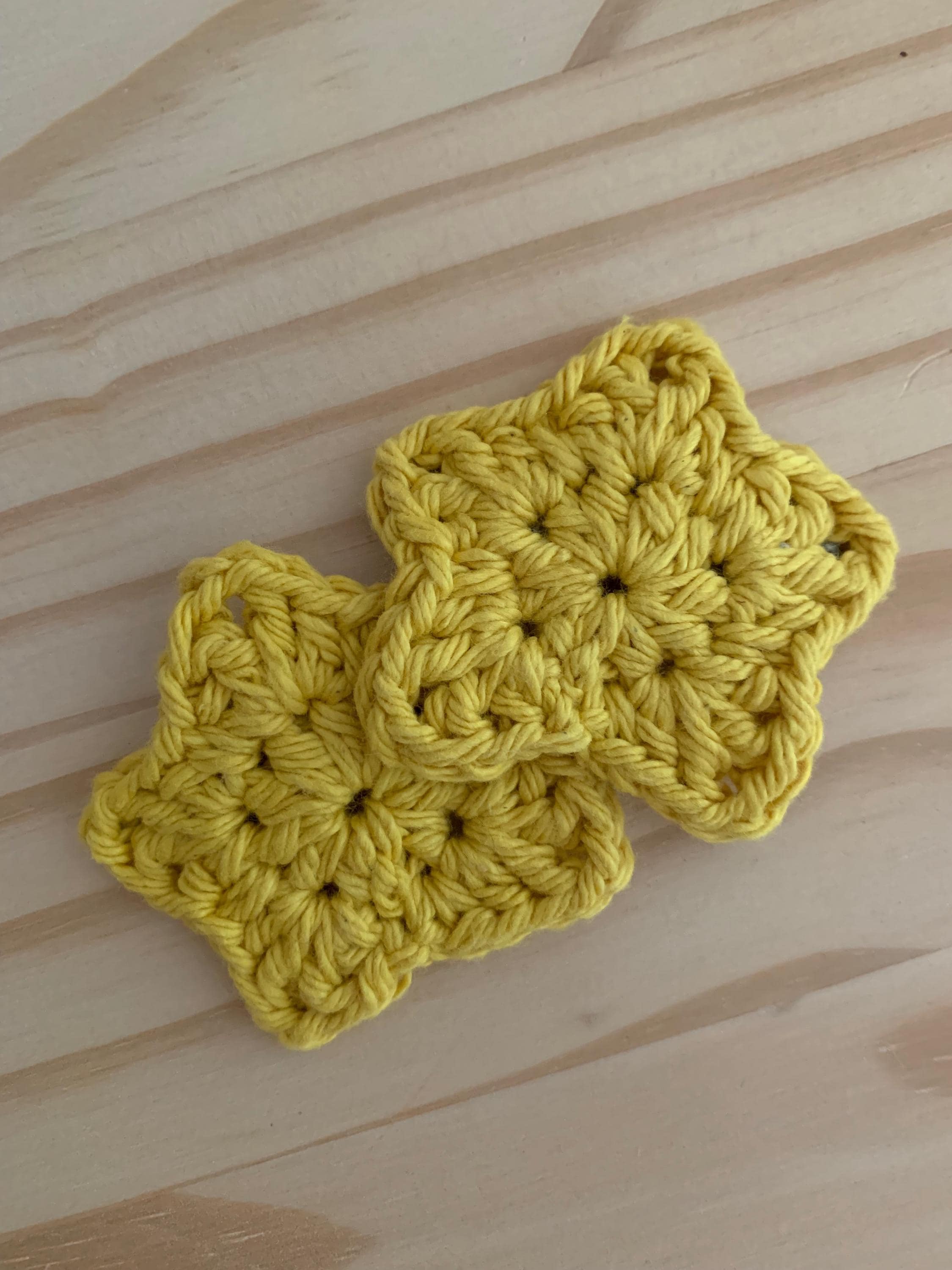 36 Crochet Hair Clips with Sunflowers, Bows, Flowers, and Fruit 12 Lucky Star Crochet Hair Clips (set of two)