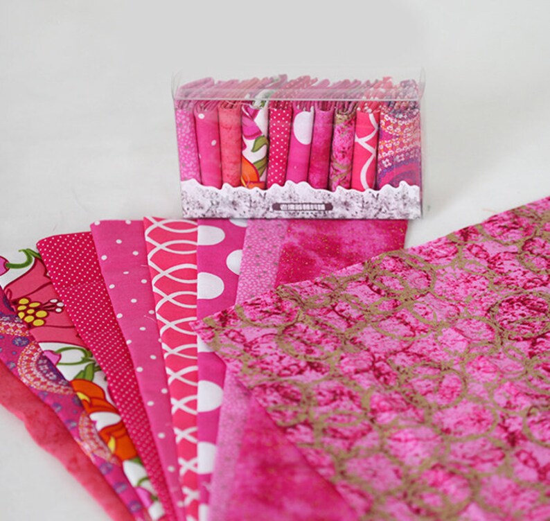 Box of 10 Pieces 24x26cm Cotton Fabric Scrap BundleQuilting Etsy