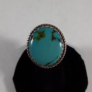 Royston Turquoise Ring Size-7.5