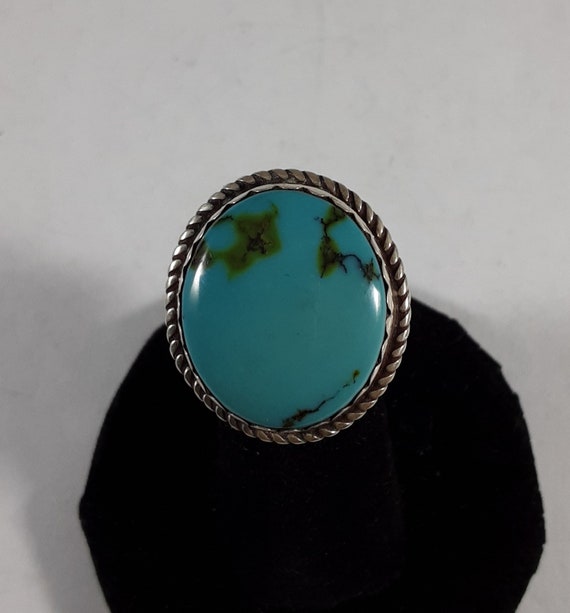 sterling M刻印】ロイストンターコイズ ピアス ターコイズピアス