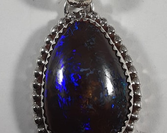 Winston Boulder Opal Pendant