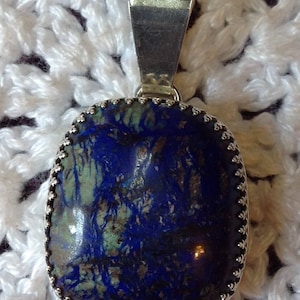 Azurite Malachite Pendant